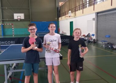 Podium jeunes