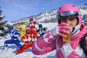 Les APCiens font du ski