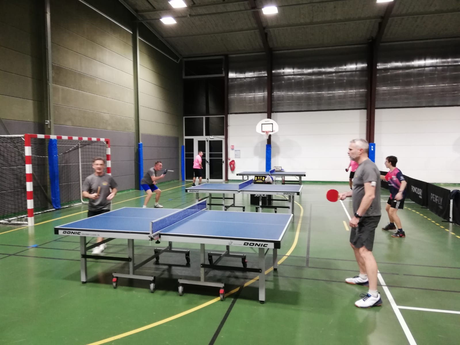 equipe2 échauffement